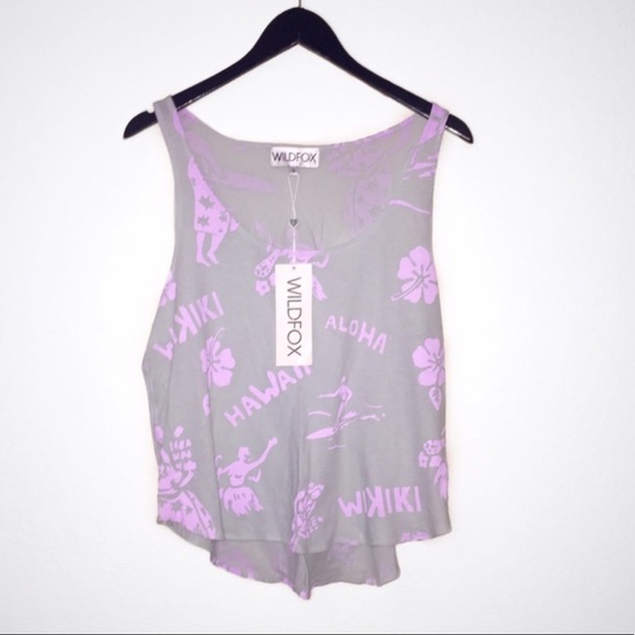 WILDFOX Big Kahuna Hawaii Tank - Picture 2 of 5